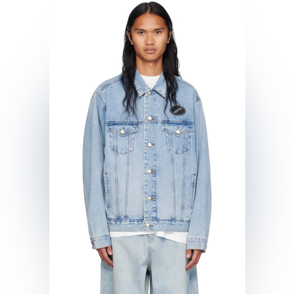 WE11DONE
Blue Oversized Denim Jacket